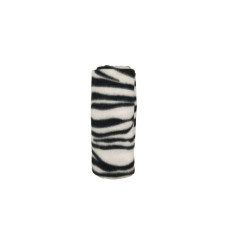 Manta de Conforto Aveludada Padrão Zebra 